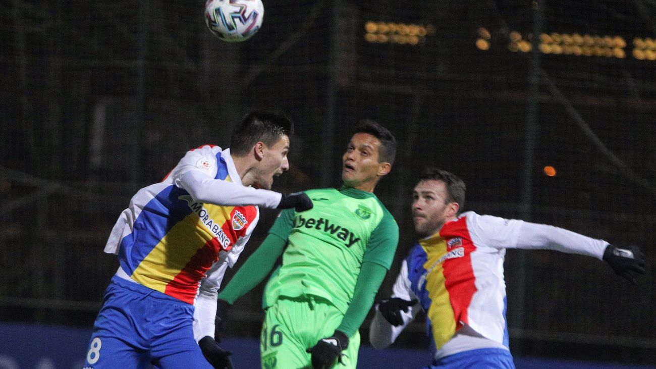 El Leganés necesita los penaltis ante el Andorra para pasar de ronda en la Copa