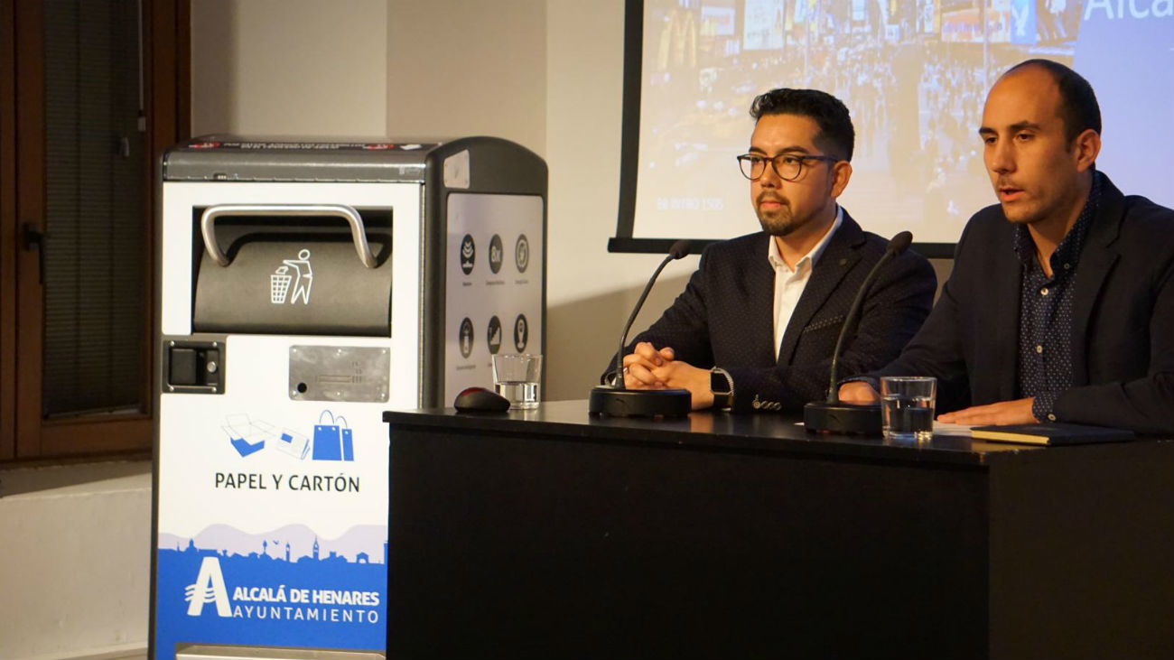 Presentación de papeleras inteligentes