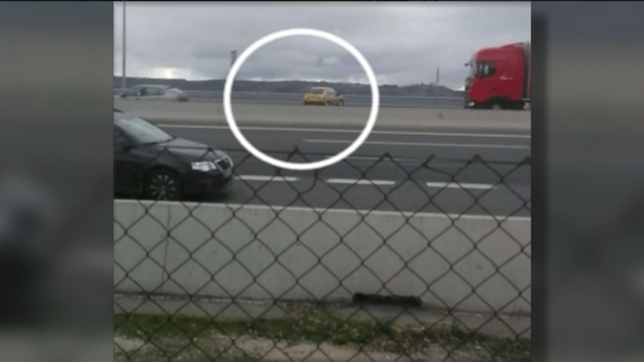 Susto en la A-2 con un conductor que circulaba en sentido contrario por error