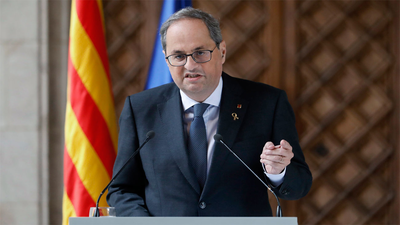 Torra tras su condena: "A mí no me inhabilita ningún tribunal"