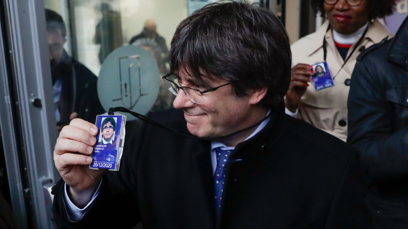 Puigdemont y Comín llegan al Parlamento europeo como diputados electos