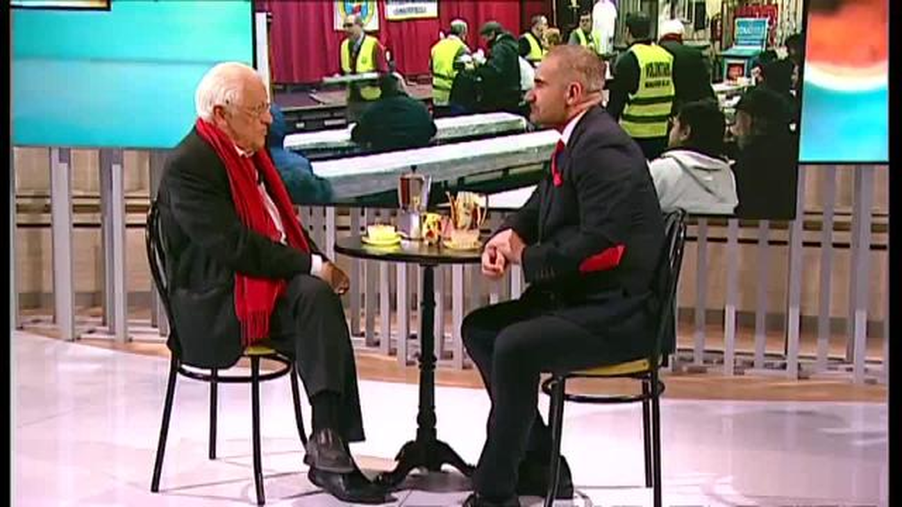 Café y Parole con el Padre Ángel: “Veo una Navidad feliz y solidaria"