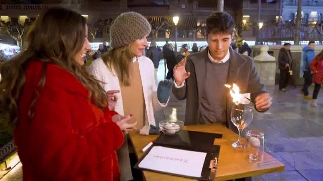 ¿Recuperará el mago Jorge Luengo el billete quemado de Carmen Alcaide y María Gracia?