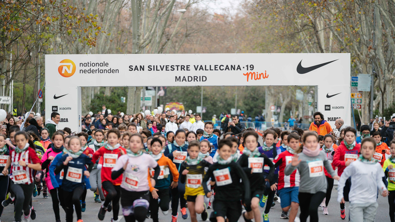 La San Silvestre Vallecana Mini establece su nuevo récord de participación