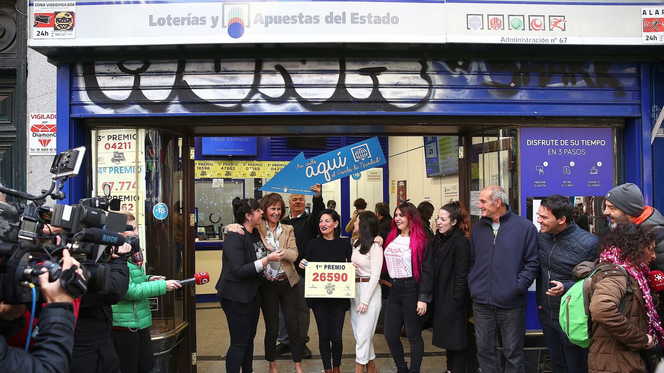 Concha de Doña Manolita nos habla del gordo que ha caído en esa administración