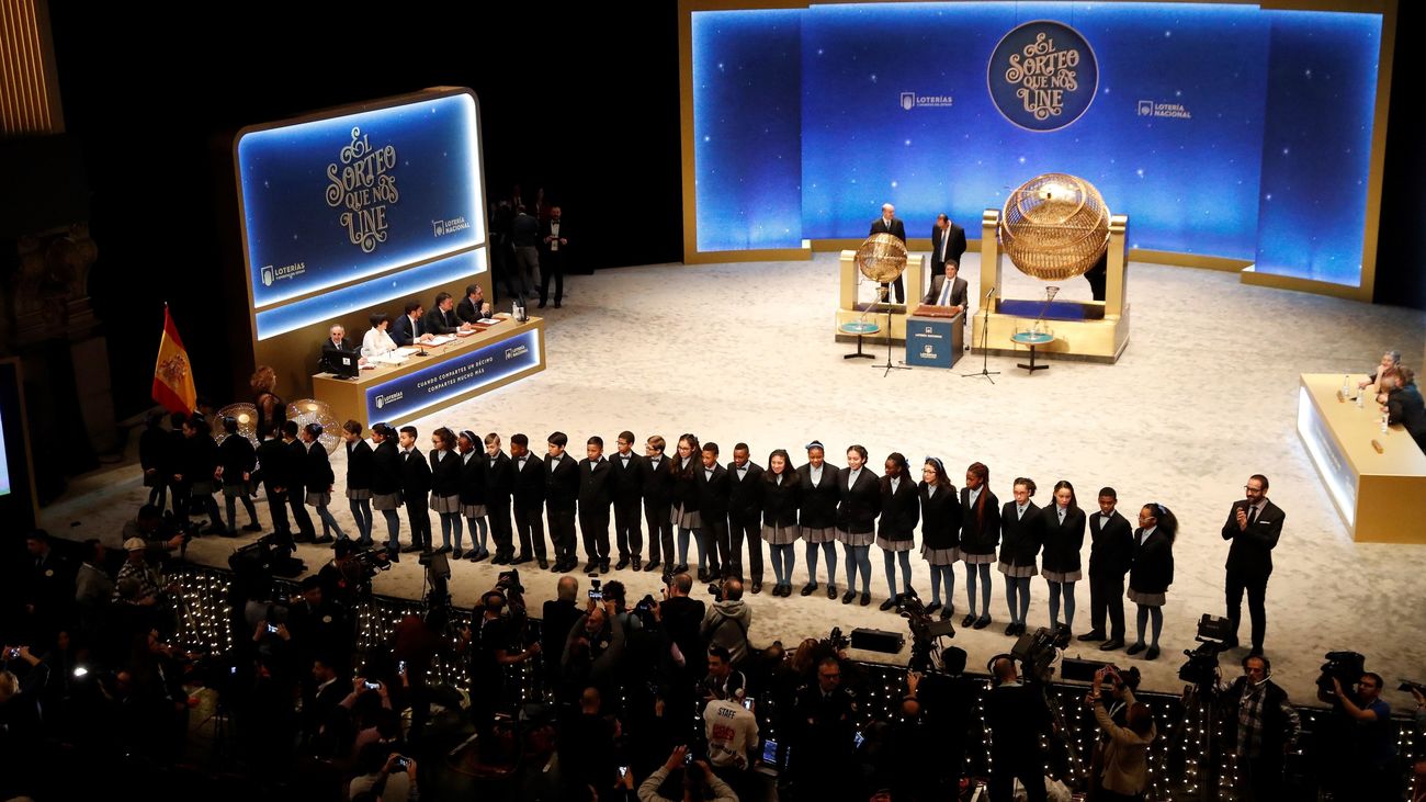 Sorteo de la Lotería de Navidad (08:00-10:00)