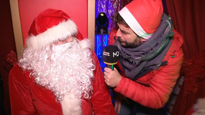 Papá Noel también tiene su cabalgata