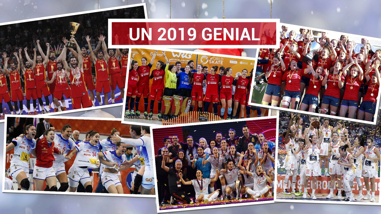 2019, el año de l@s campeon@s del deporte nacional