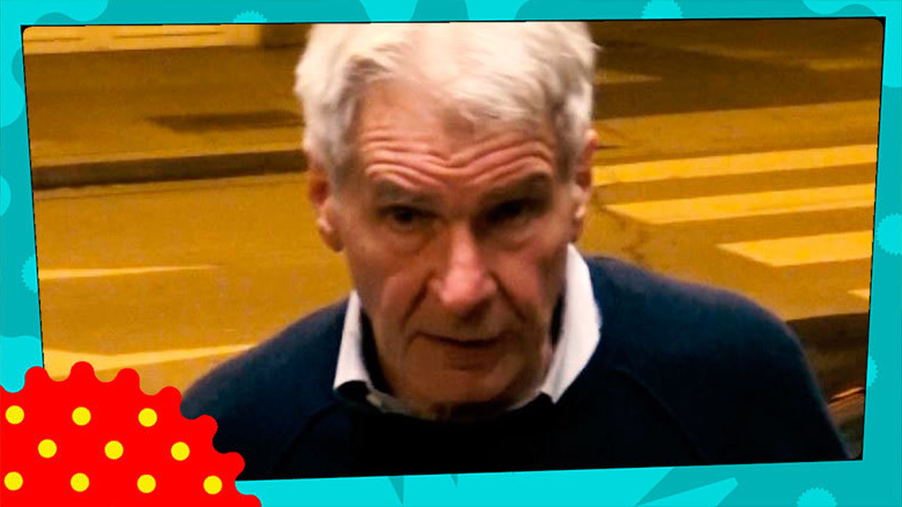 ¿Qué hace Harrison Ford en Madrid?