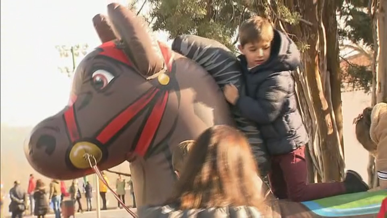 'Family Day Navidad' en el hipódromo de la Zarzuela