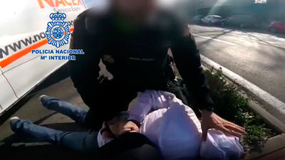 Roba una furgoneta de reparto en Nochebuena y es detenido tras 45 minutos de persecución policial