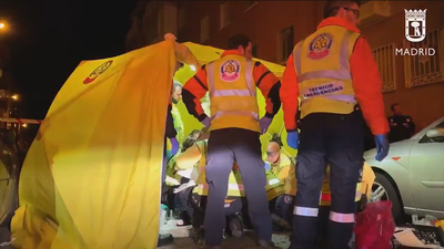 Un taxista encontró al jóven de 23 años apuñalado en Vallecas