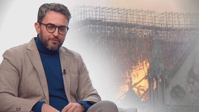 Máximo Huerta recuerda el incendio de Notre Dame