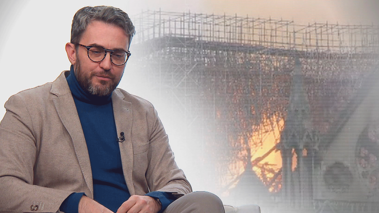 Máximo Huerta recuerda el incendio de Notre Dame