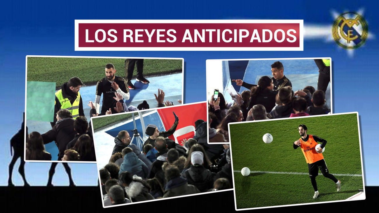 El Real Madrid se da un baño de masas en su vuelta a los entrenamientos