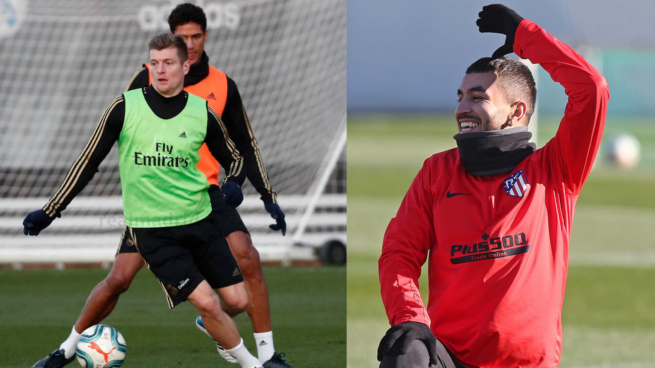 Real Madrid y Atlético comienzan a preparar la cuesta de enero