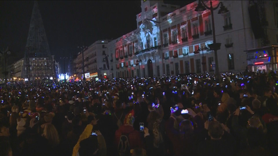 La Puerta del Sol, el corazón de la celebración de la entrada de 2020