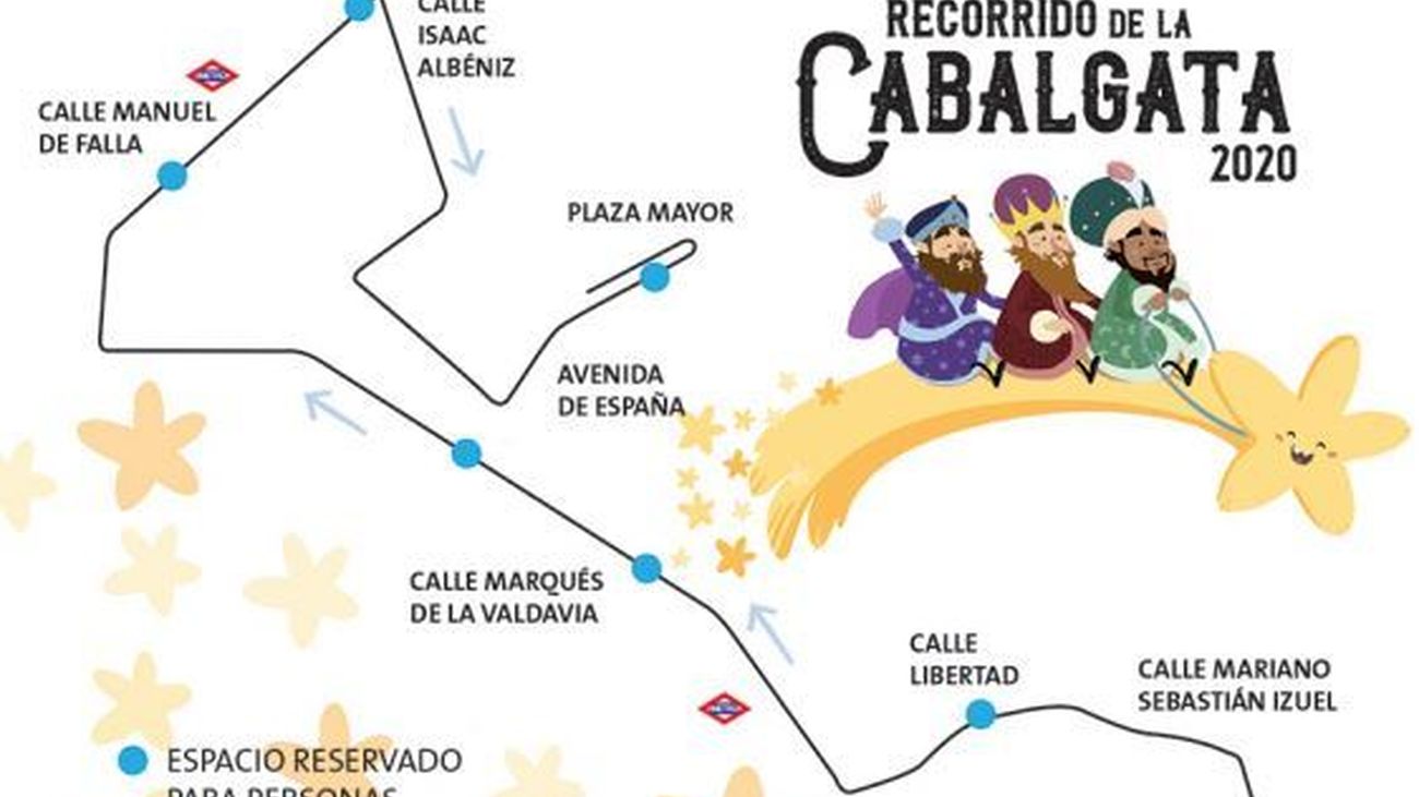 La cabalgata de Alcobendas será geolocalizable gracias a un GPS