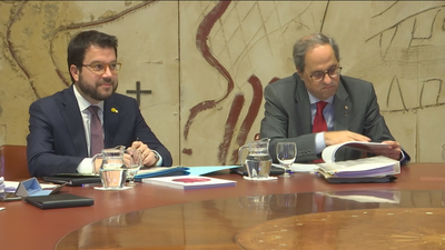 Torra advierte a Aragonès que el Govern no asume el acuerdo entre ERC y PSOE