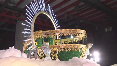 Así son las carrozas que desfilarán en la gran Cabalgata de Reyes de Madrid