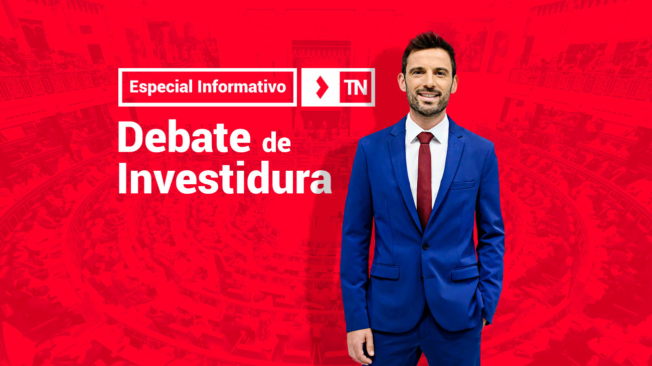 Manu Pérez presenta el especial informativo Debate de Investidura de Pedro Sánchez