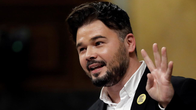 Rufián advierte a Sánchez de que sin mesa de diálogo no habrá legislatura