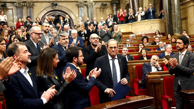 Torra afirma que seguirá si el Parlament lo avala: "Ha llegado la hora de plantarnos"