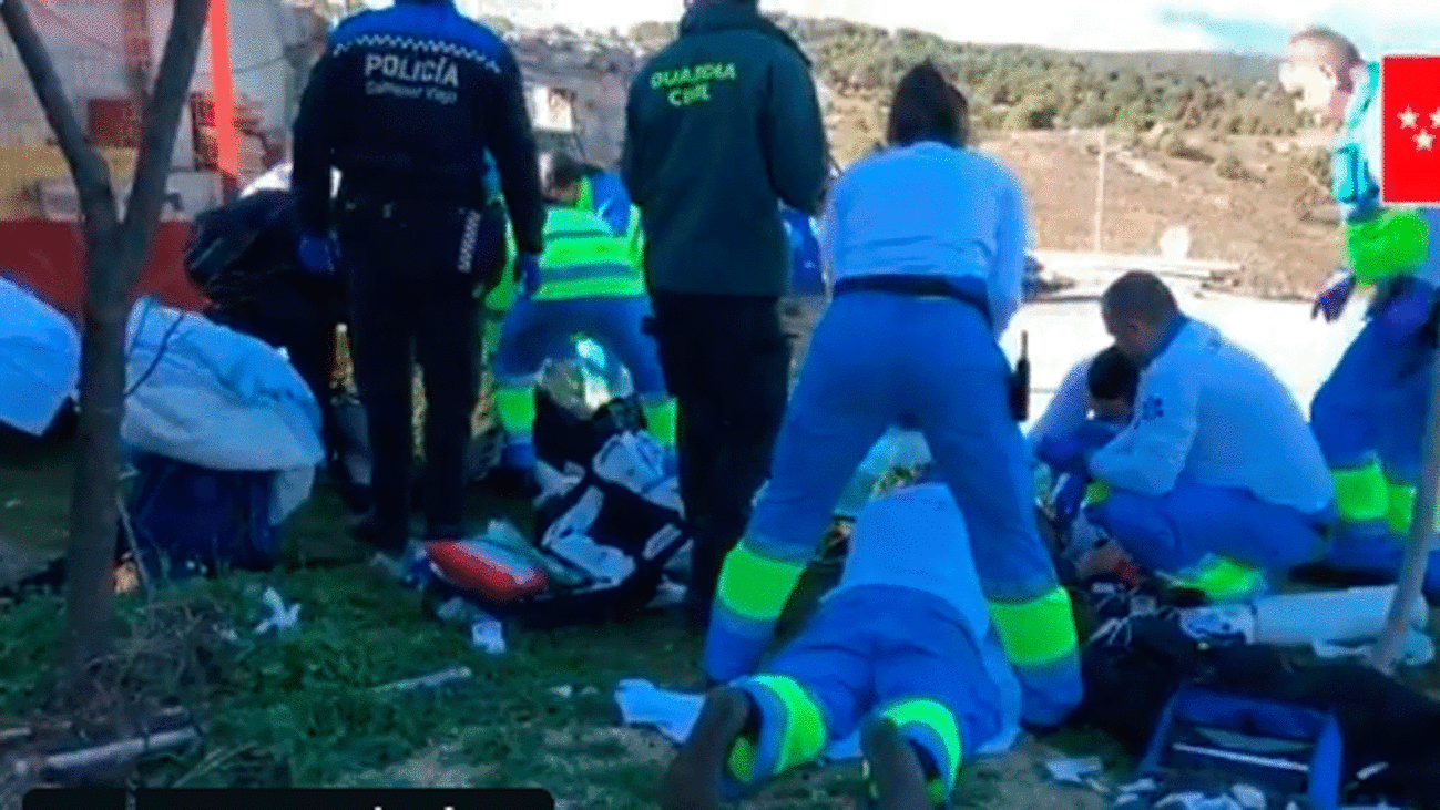 Un joven muerto y tres intoxicados graves por monóxido de carbono en una casa rural en Colmenar Viejo