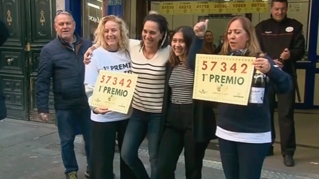 El número 57.342 trae la suerte de 'El Niño' a Madrid y Torrejón