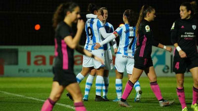 5-0. Varapalo del Madrid CFF ante la Real Sociedad