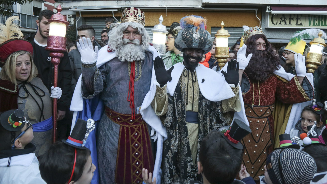 Los Reyes Magos de la Cabalgata de Leganés
