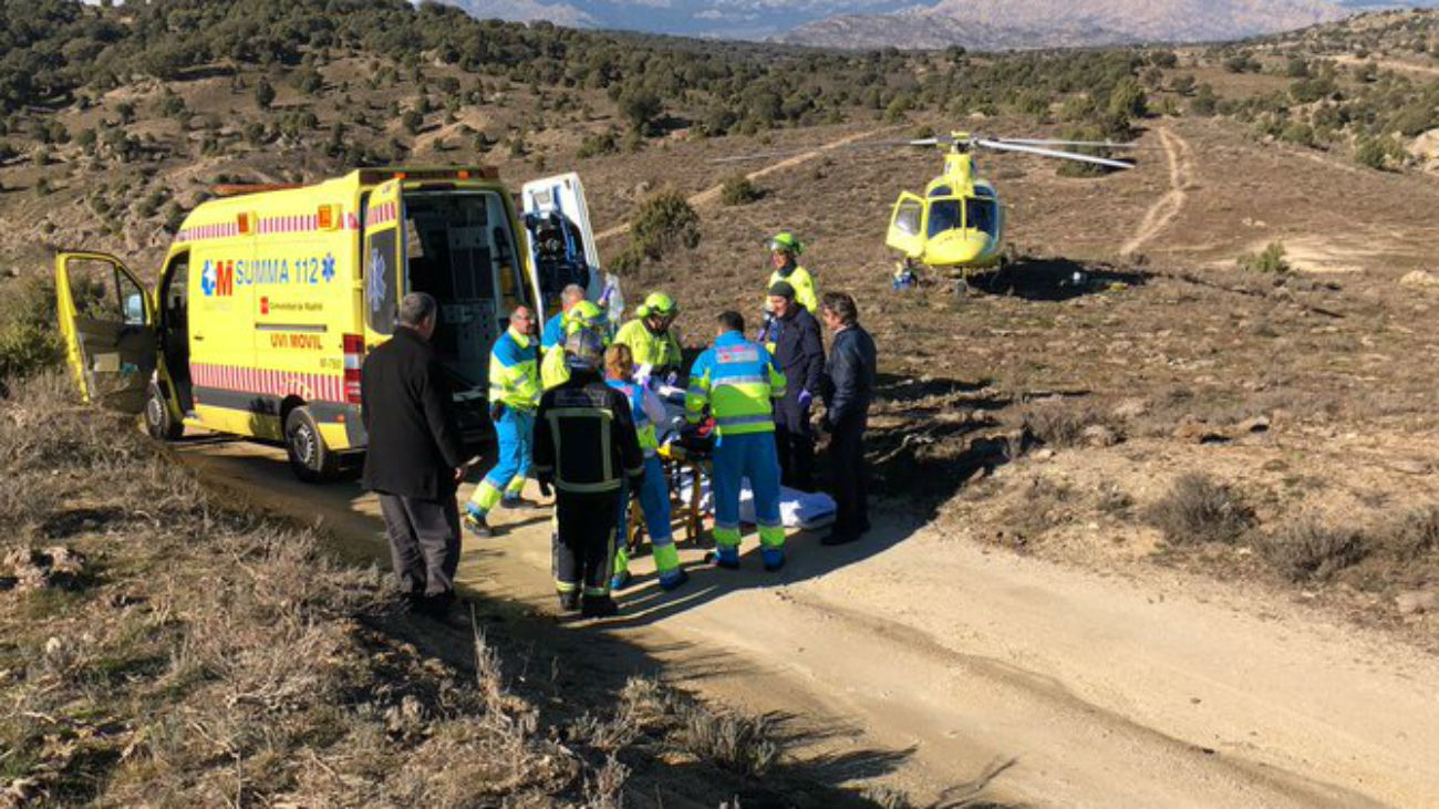 Los Policías de Colmenar Viejo intoxicados en el rescate de la casa rural reciben el alta hospitalaria