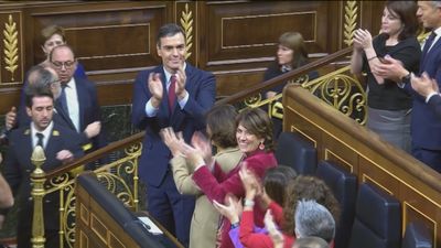 "Traición", "valentía"... las reacciones madrileñas tras la investidura de Pedro Sánchez
