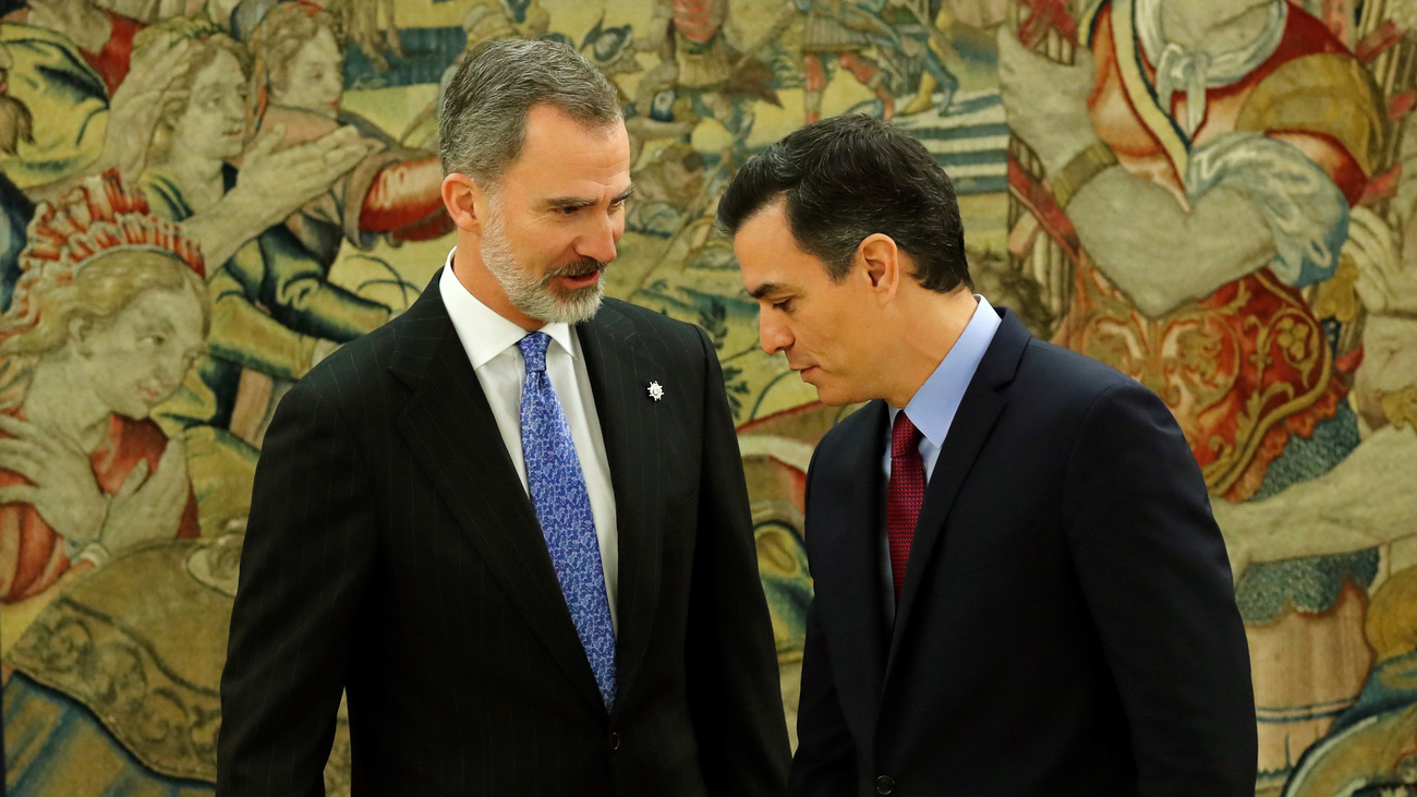 Pedro Sánchez, al rey Felipe tras prometer su cargo: "8 meses para 10 segundos"