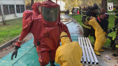 Una mezcla de ácidos provoca una pequeña explosión sin heridos en un laboratorio de la Autónoma