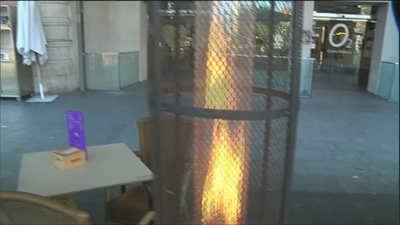 ¿Sin estufas en las terrazas de bares y restaurantes?