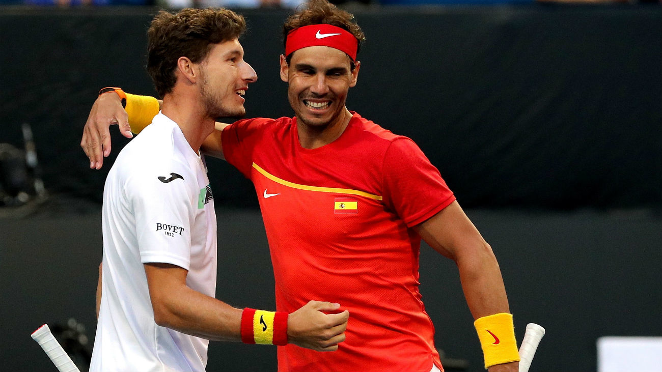 Épica remontada de España para meterse en 'semis' de la Copa ATP