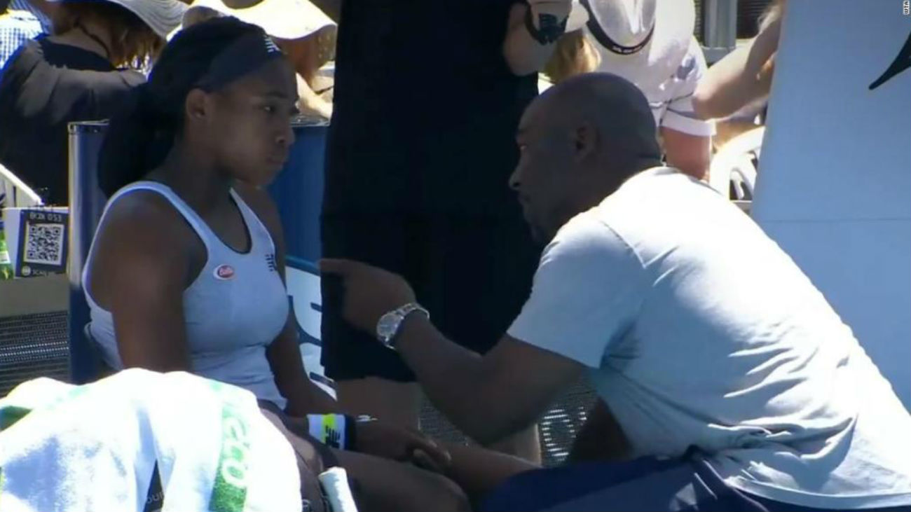 Gauff le pone los puntos sobre las ies a su padre