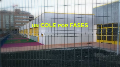 Sin patio ni aula de informática en un colegio público de Vallecas