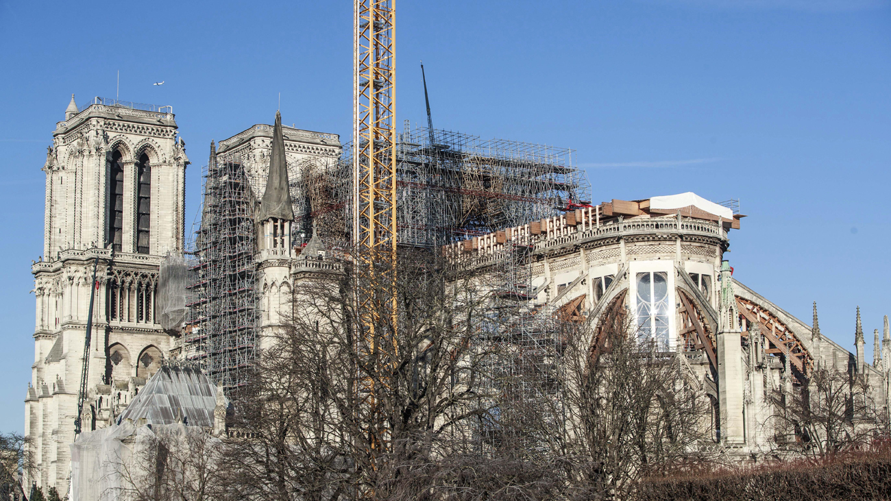 Arranca la fase más delicada de la reconstrucción de Notre Dame