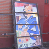 Un profesor salva un mural en la demolición del IES Juan Gris de Móstoles
