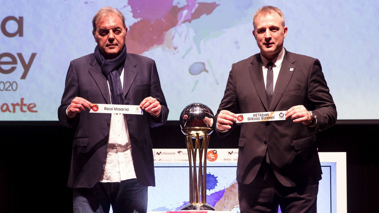Real Madrid-Bilbao Basket, en cuartos de la Copa del Rey de Málaga