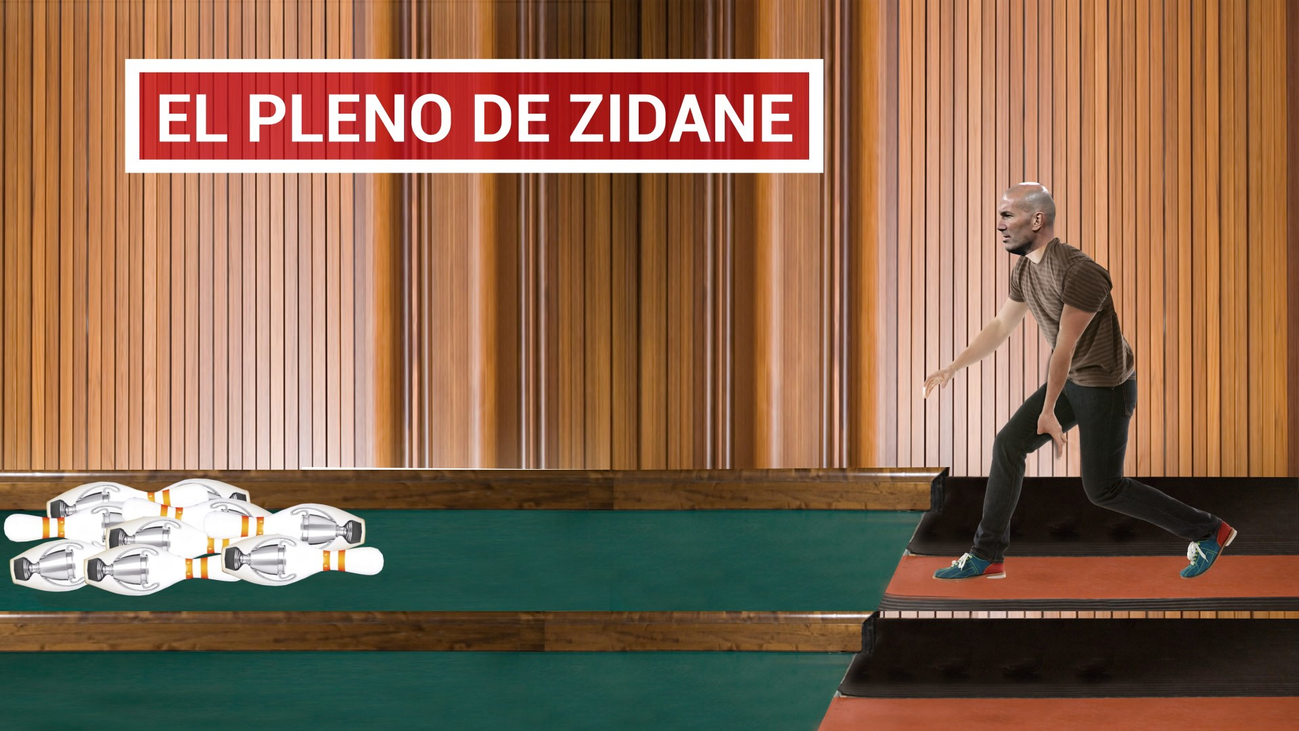 Zidane, nueve títulos en nueve finales