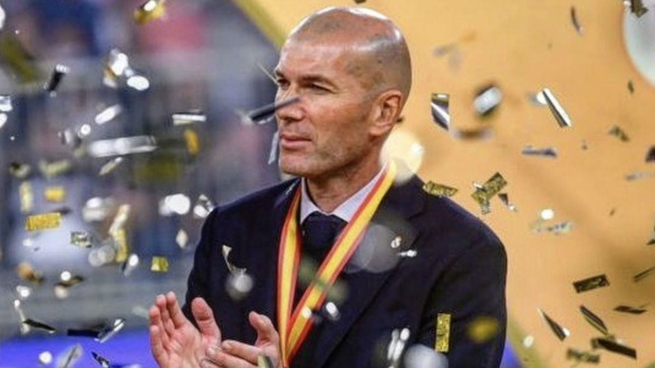 Zidane: "¿Nueve finales de nueve? Este club es así"