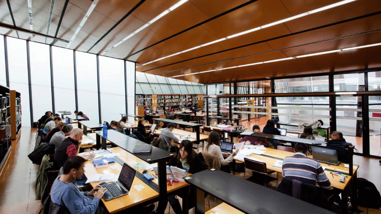 Biblioteca en la Comunidad de Madrid