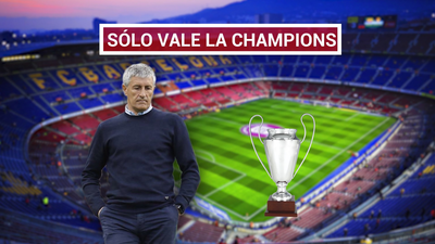 Setién aterriza en el Barça para frenar la crisis creada por Bartomeu