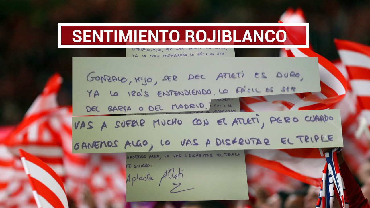 La carta viral de un padre atlético a su hijo que emociona a los rojiblancos