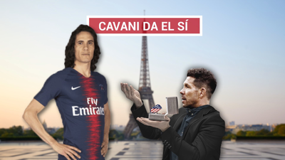 Cavani tiene decidido ir al Atlético y solo falta el acuerdo entre clubes