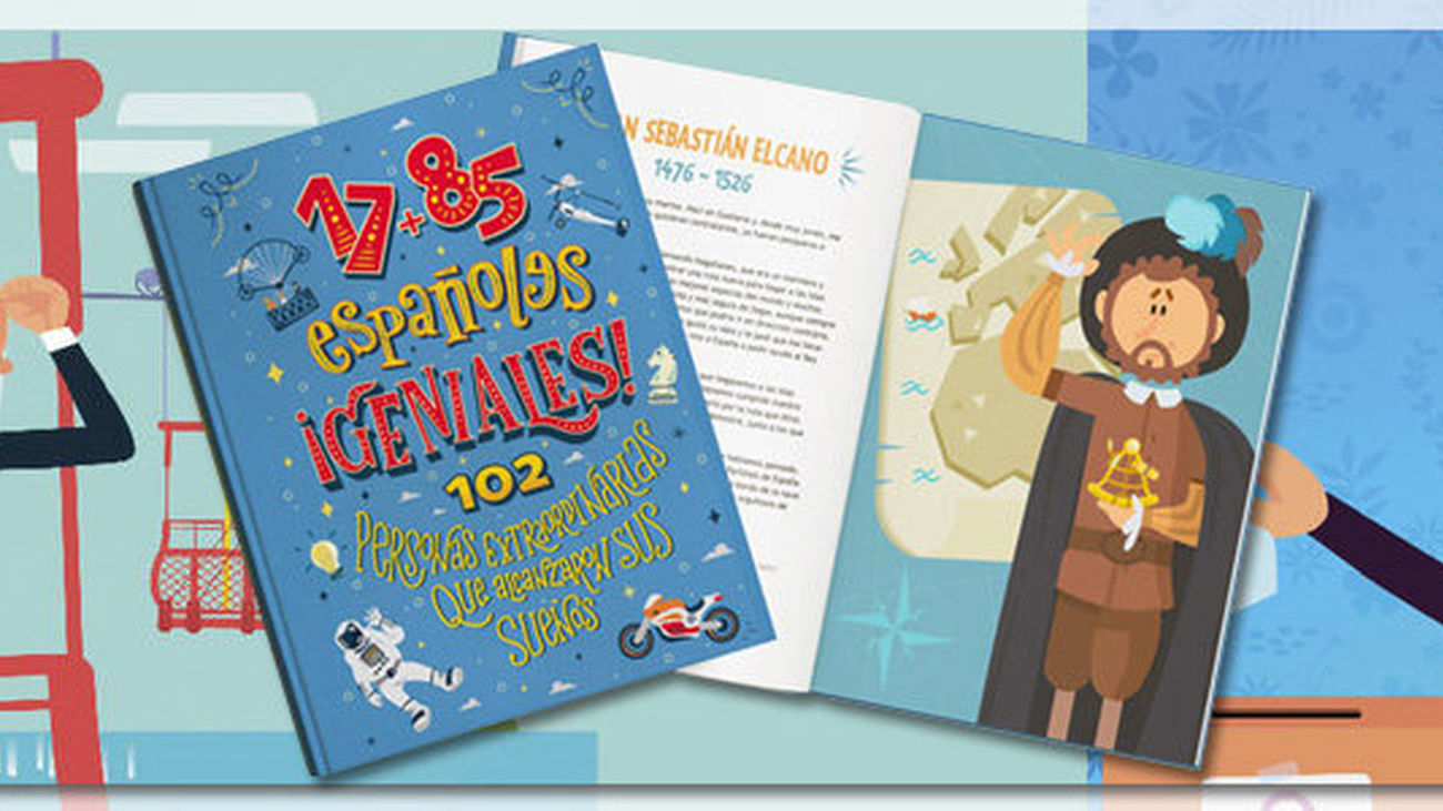 Raúl Peralba nos presenta el libro 'Españoles geniales, 102 personas extraordinarias que alcanzaron sus sueños'