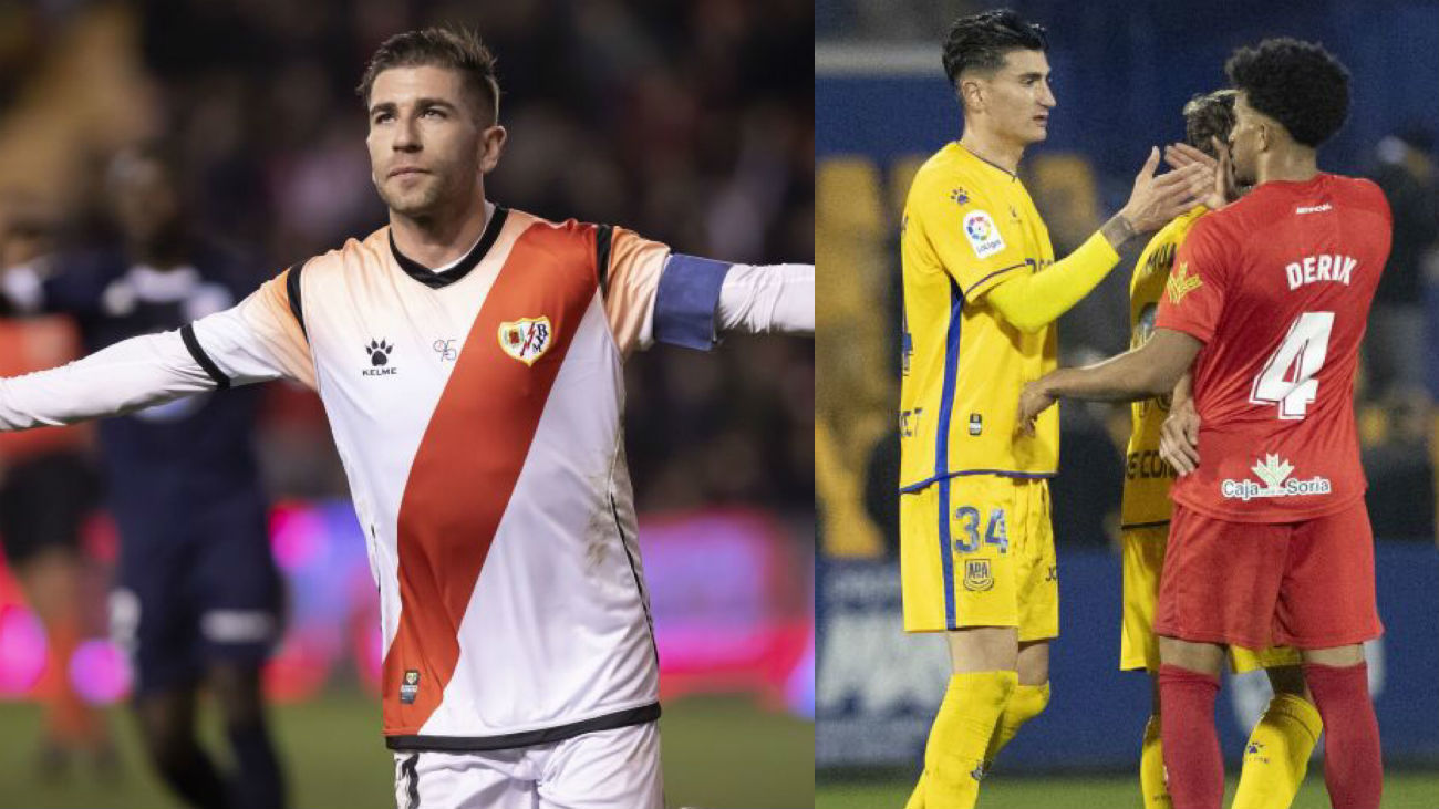 Rayo Vallecano-Lugo y Alcorcón-Numancia